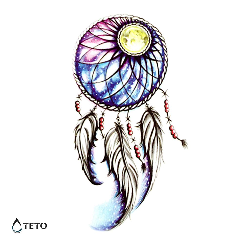 Traumfänger – Typ B - TETO Temporäre Tattoos