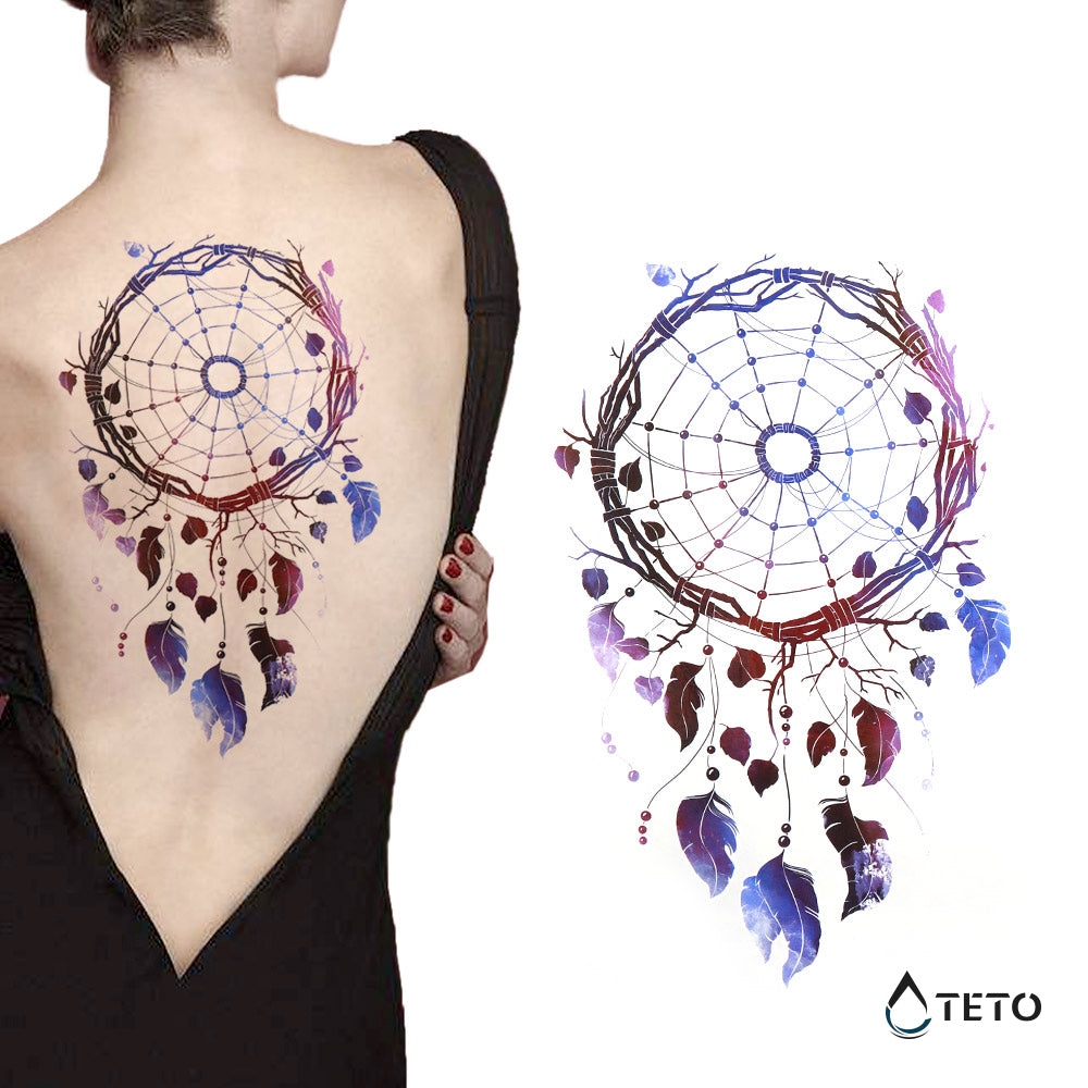 Traumfänger – Typ C - TETO Temporäre Tattoos