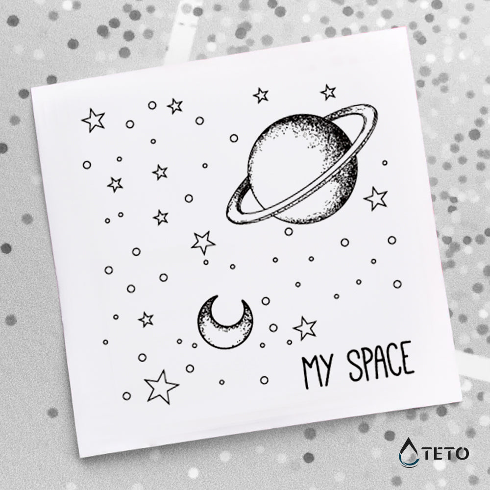 Eine Galaxie voller Sterne - TETO Temporäre Tattoos