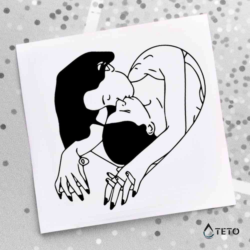 Leidenschaftliche Liebe - TETO Temporäre Tattoos