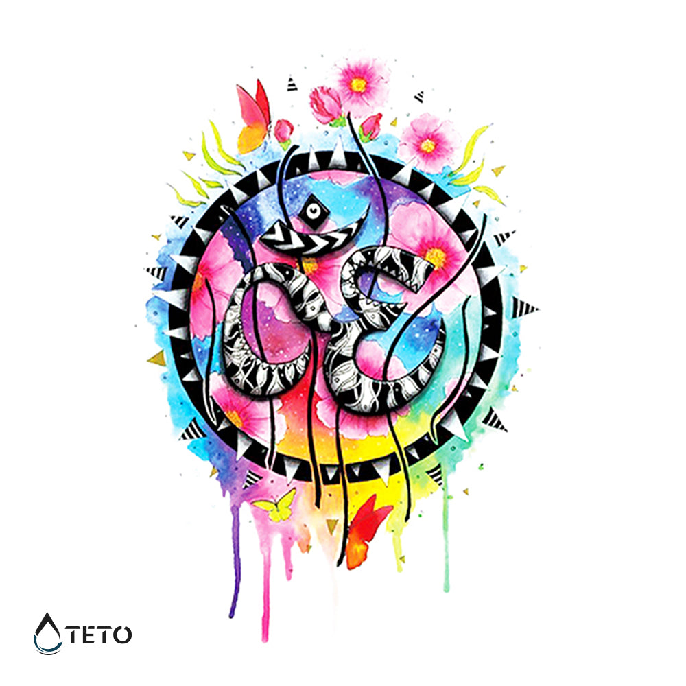 Om – Symbol - TETO Temporäre Tattoos