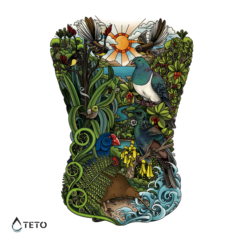 Vögel und Natur - TETO Temporäre Tattoos