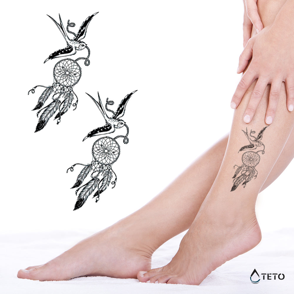 Traumfänger - Set - TETO Temporäre Tattoos