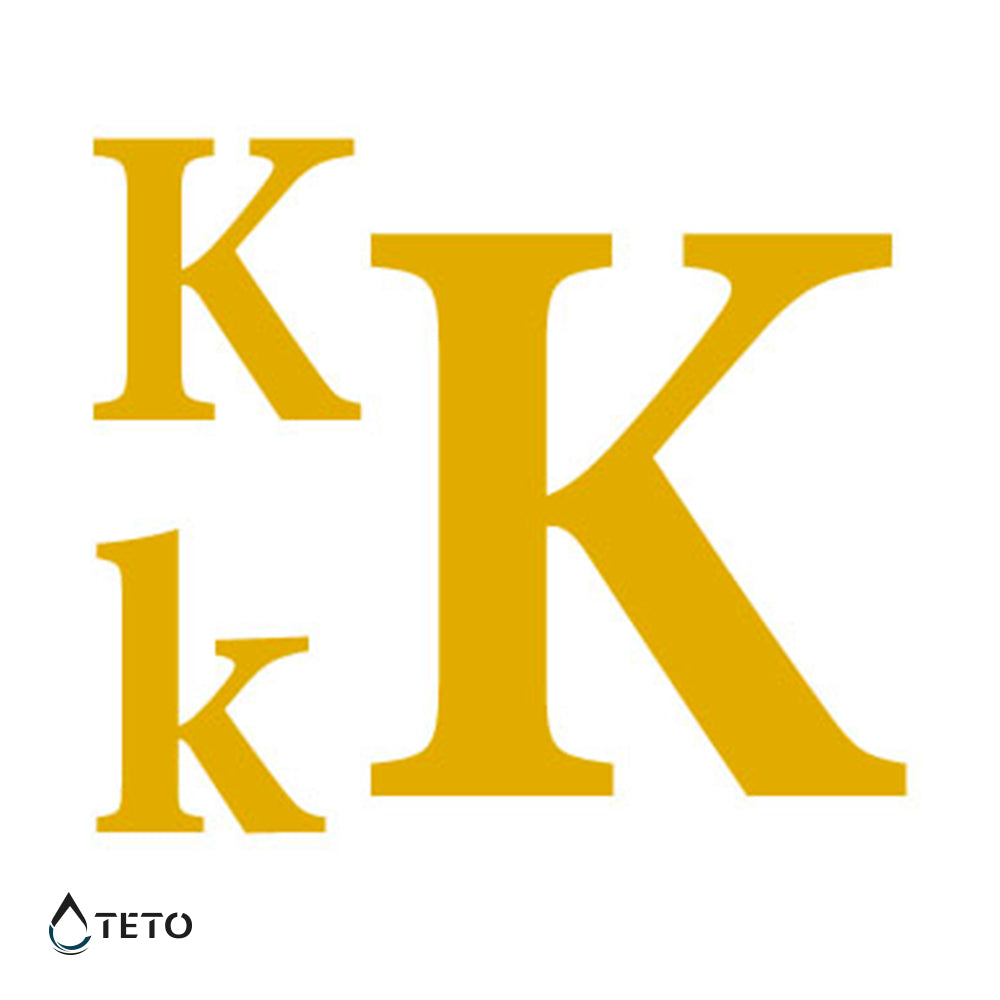 Buchstabe K - Set - TETO Temporäre Tattoos