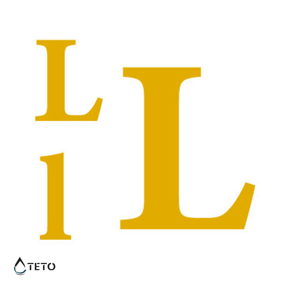 Buchstabe L - Set - TETO Temporäre Tattoos