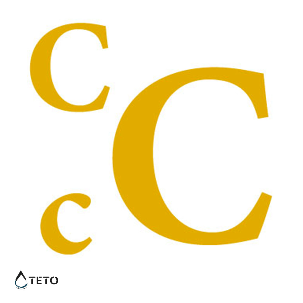 Buchstabe C - Set - TETO Temporäre Tattoos