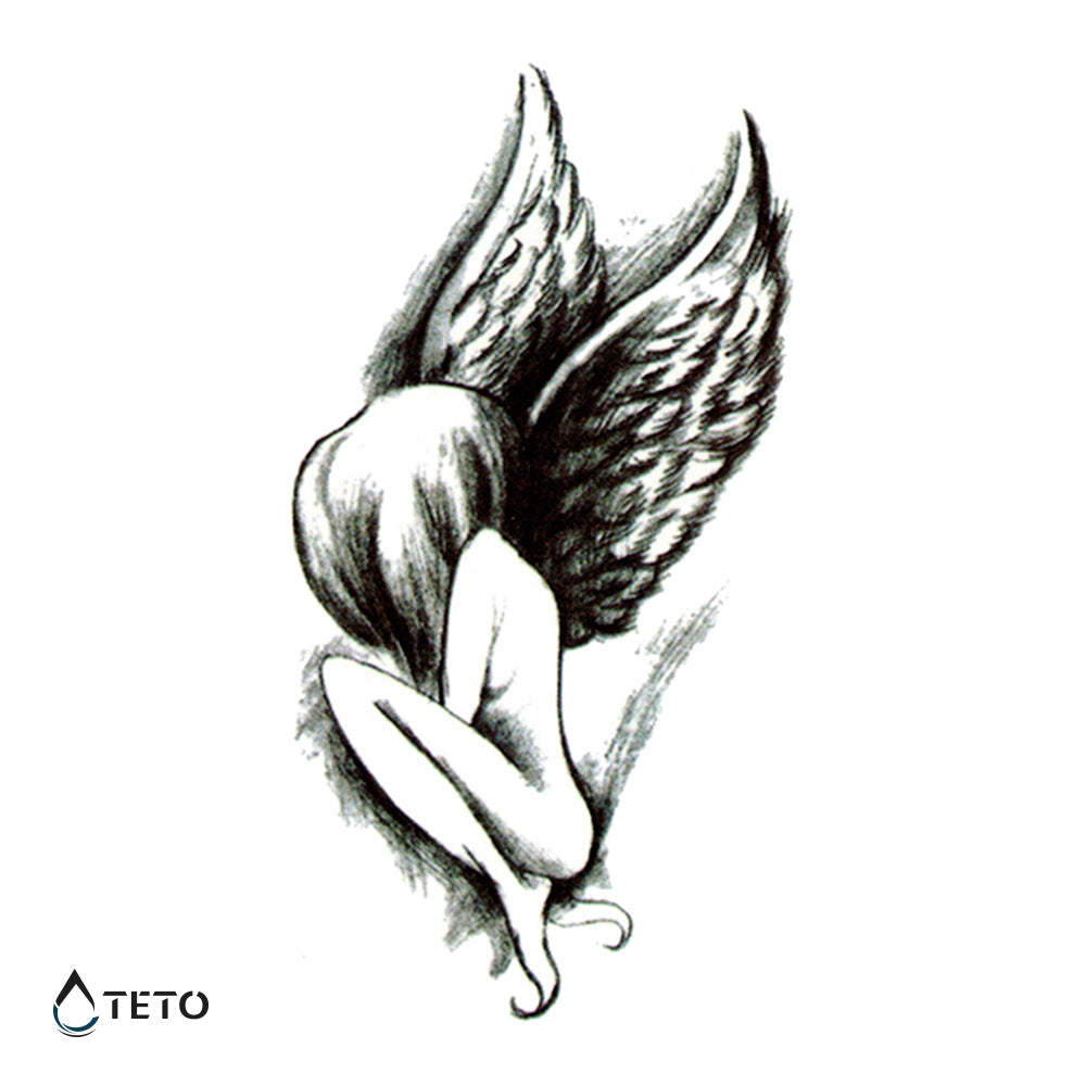 Gefallener Engel - TETO Temporäre Tattoos