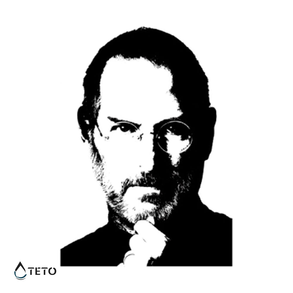 Steve Jobs - TETO Temporäre Tattoos