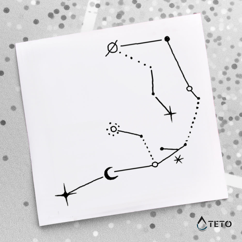 Konstellation - TETO Temporäre Tattoos
