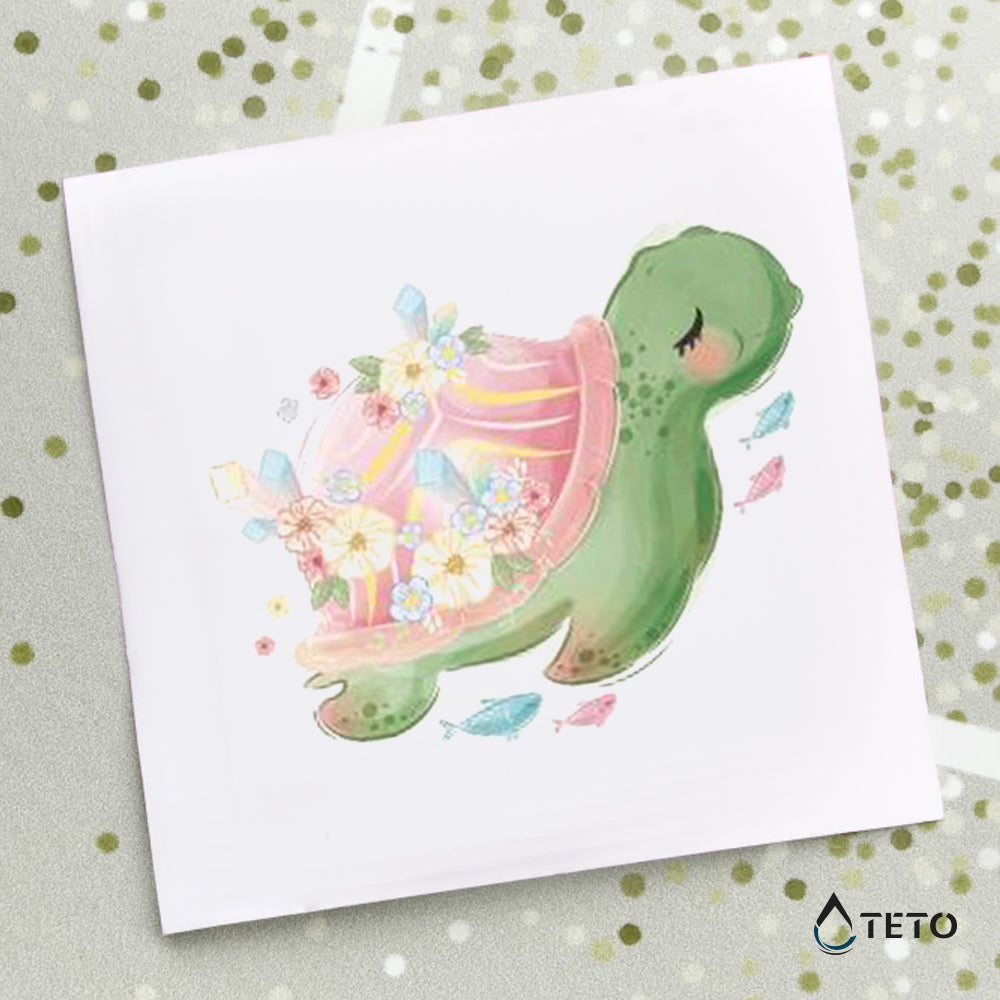 Schildkröte - TETO Temporäre Tattoos