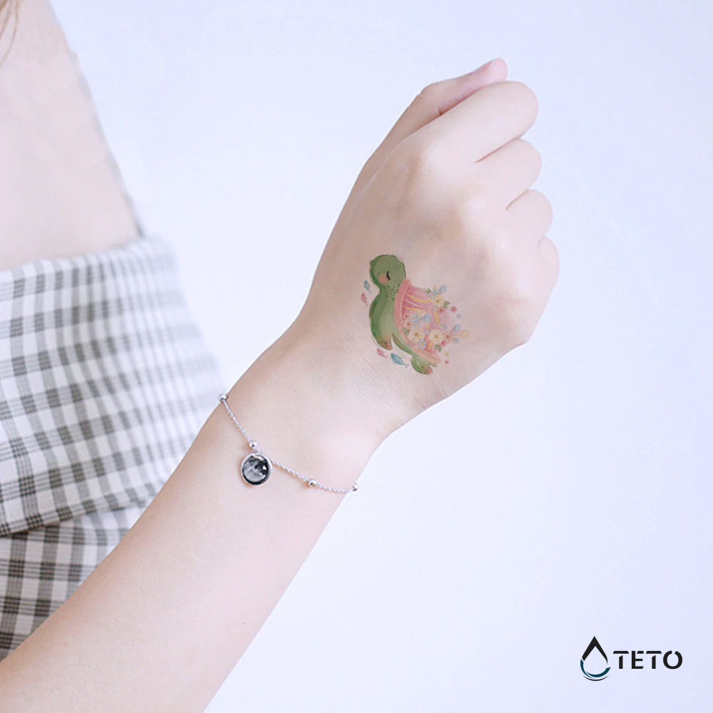 Schildkröte - TETO Temporäre Tattoos