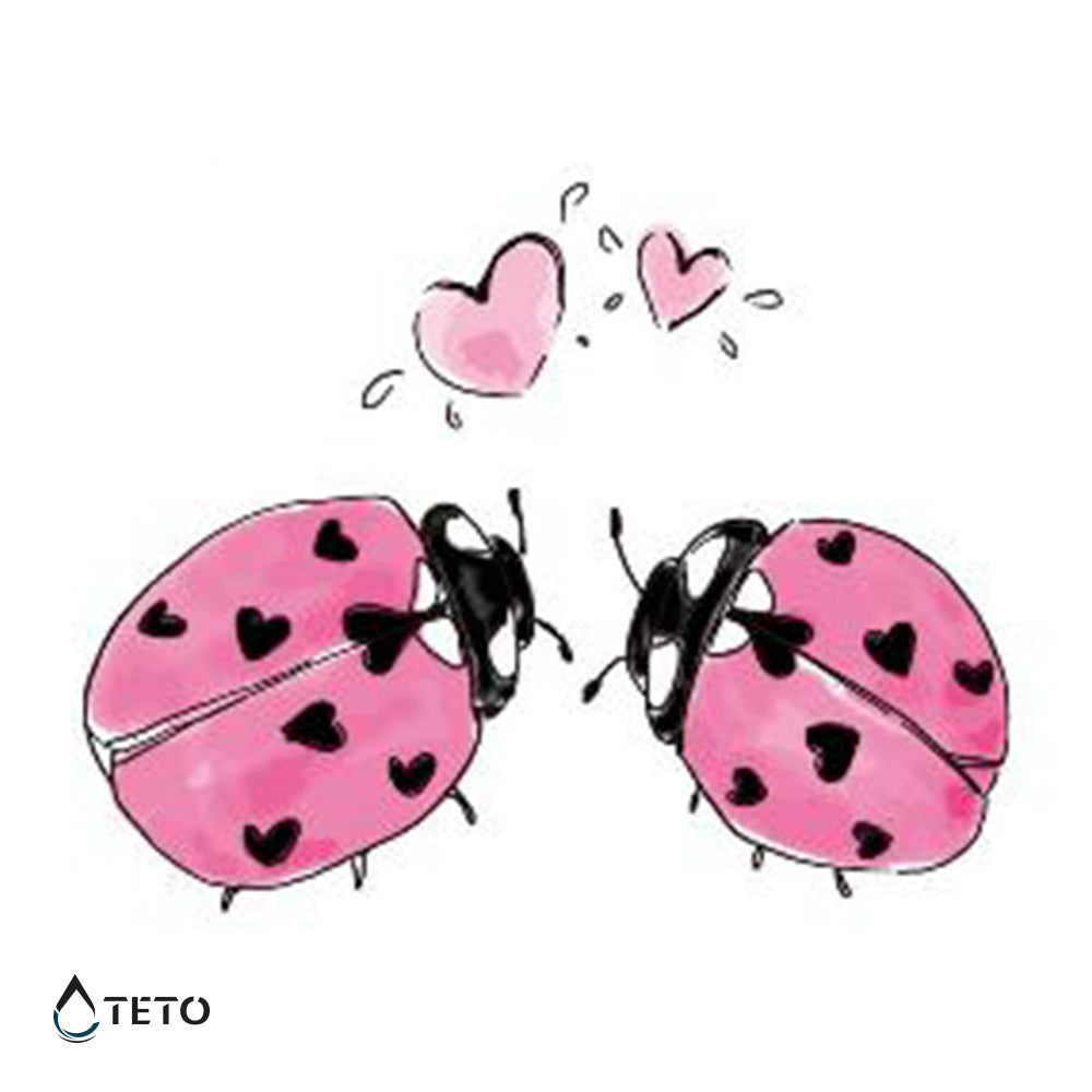 Marienkäfer - TETO Temporäre Tattoos