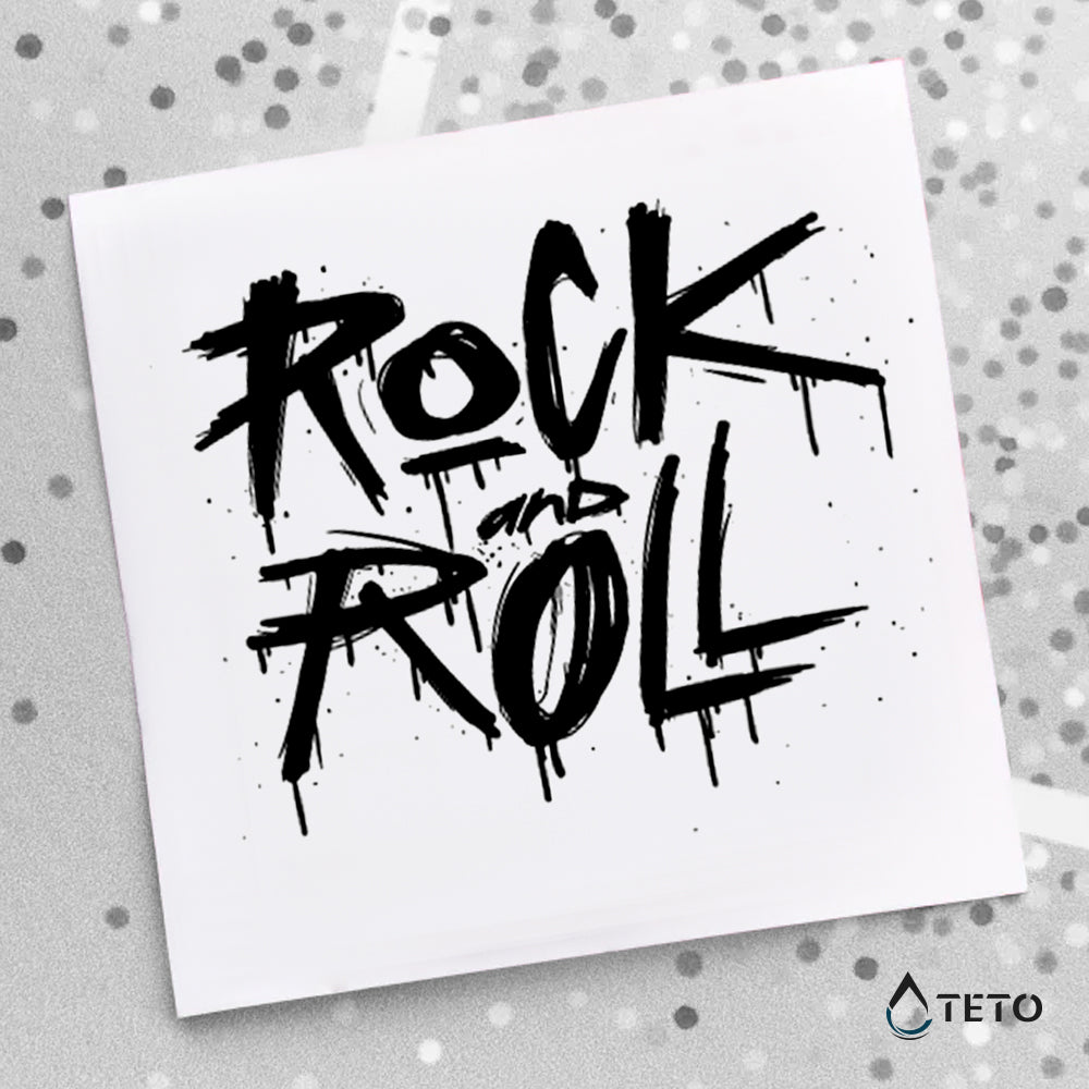 Rock and Roll - TETO Temporäre Tattoos
