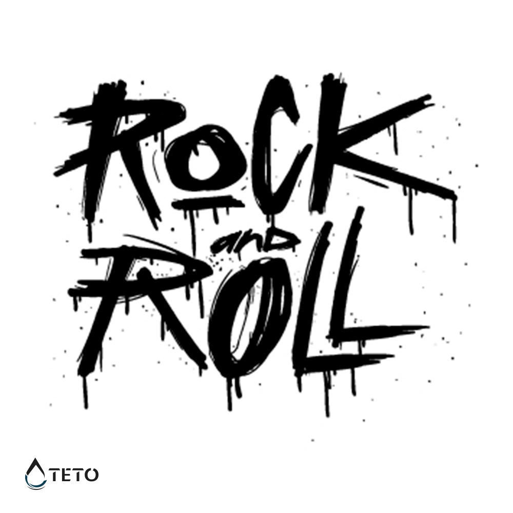 Rock and Roll - TETO Temporäre Tattoos