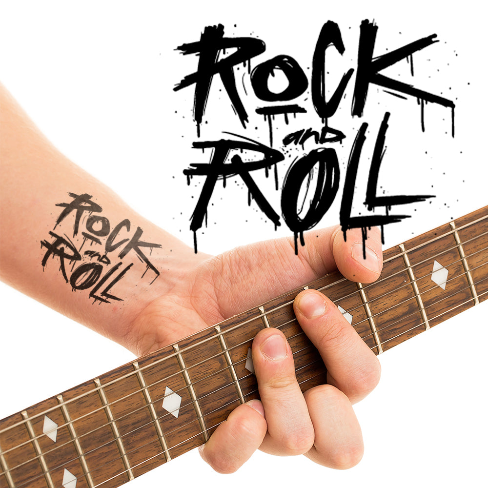 Rock and Roll - TETO Temporäre Tattoos