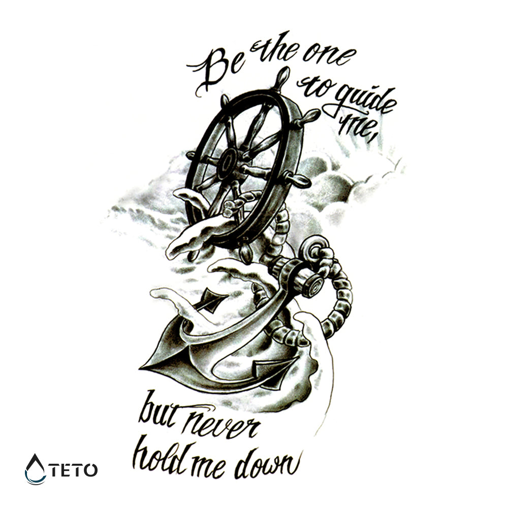 Steuerrad - TETO Temporäre Tattoos