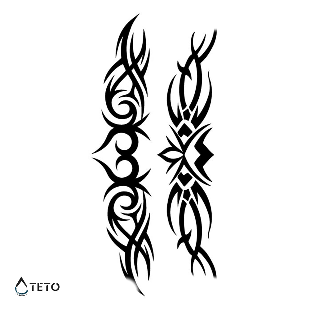 Tribal design - Set - TETO Temporäre Tattoos