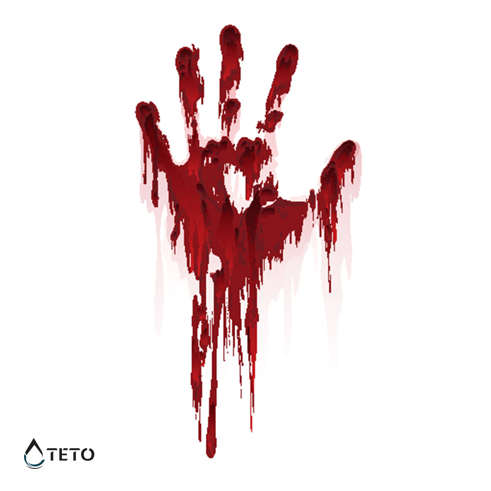 Blutspur - TETO Temporäre Tattoos