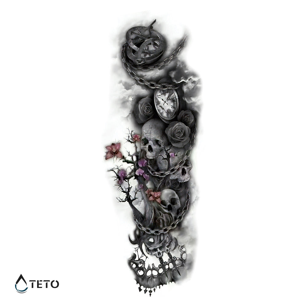 Der Moment des Endes - TETO Temporäre Tattoos