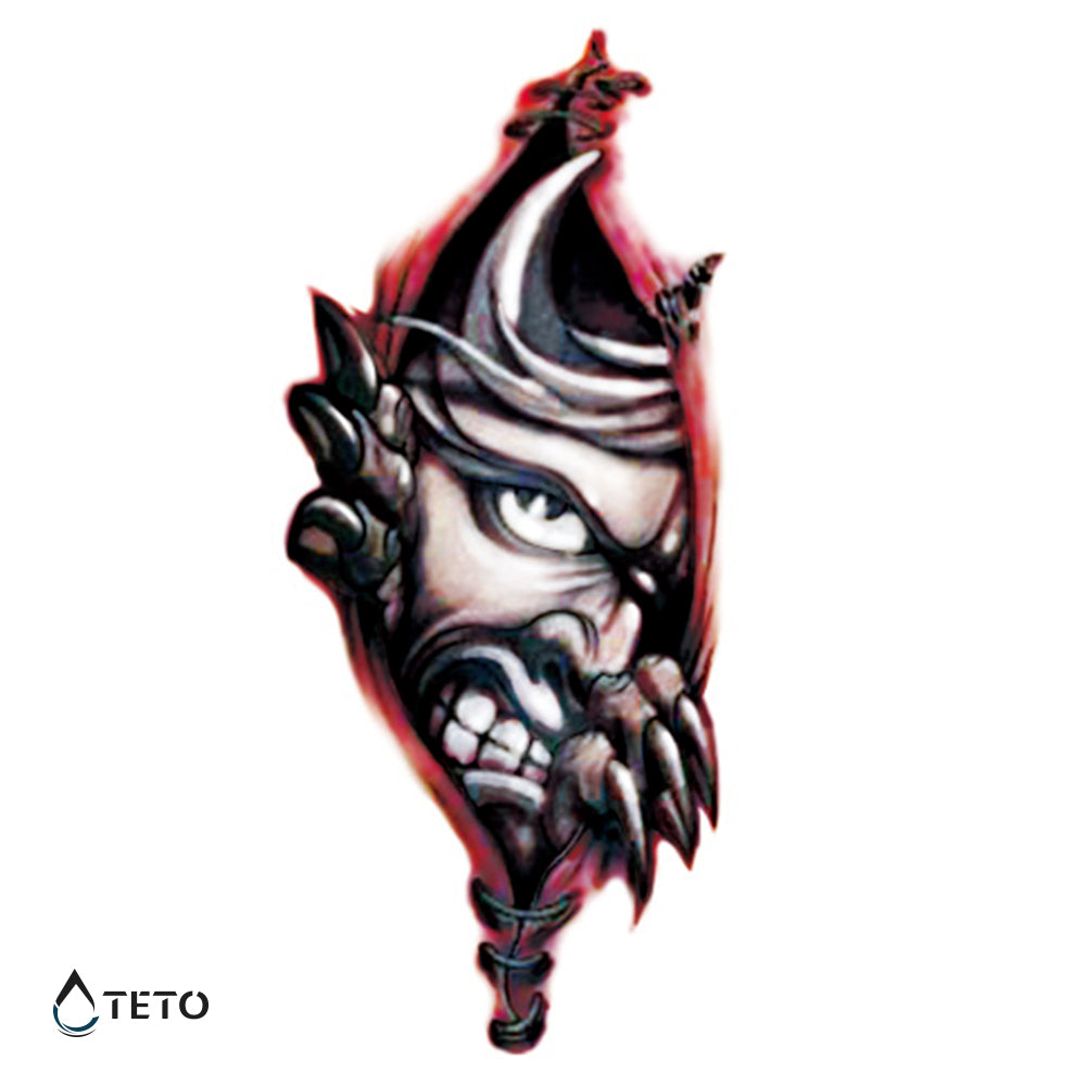 Der Teufel in der Haut - TETO Temporäre Tattoos