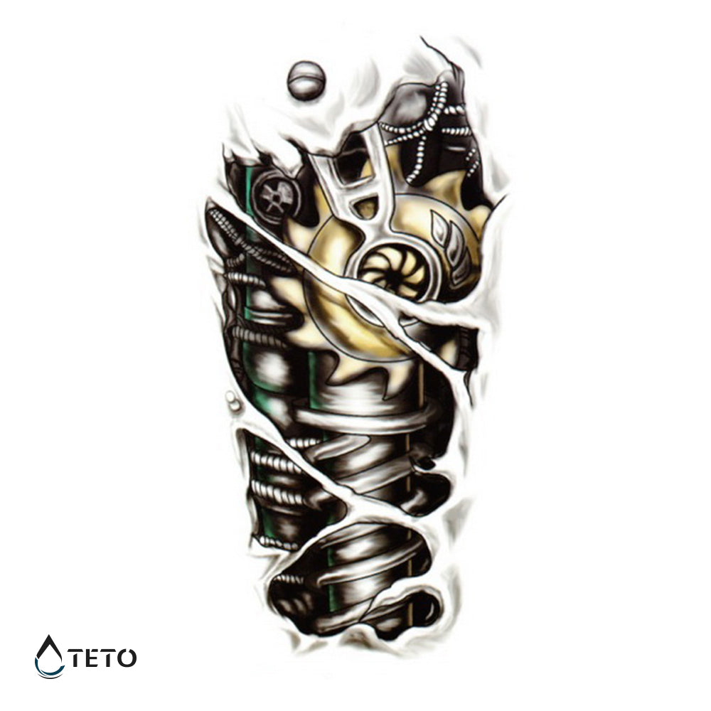 Roboterarm - TETO Temporäre Tattoos
