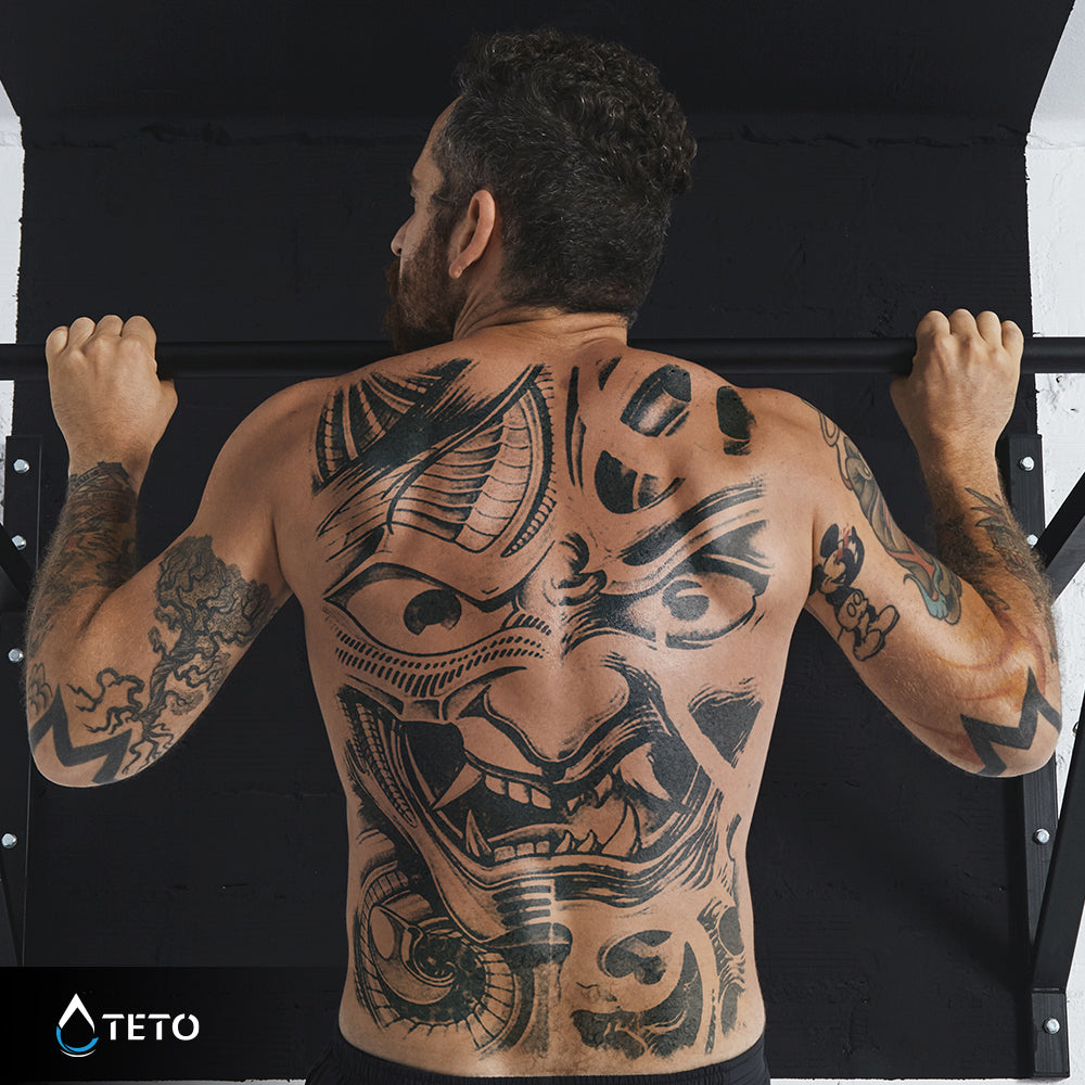 Dämonengesicht - TETO Temporäre Tattoos