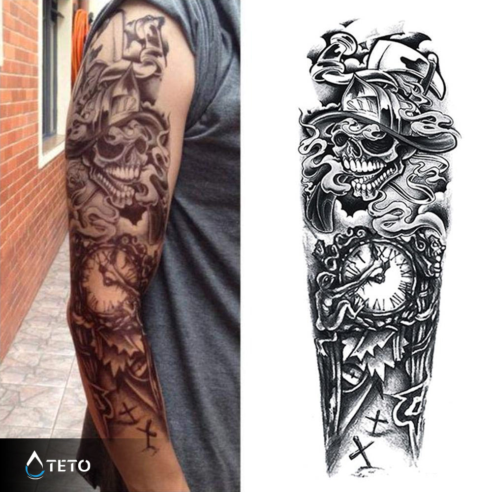 Die Stunde der Angst - TETO Temporäre Tattoos