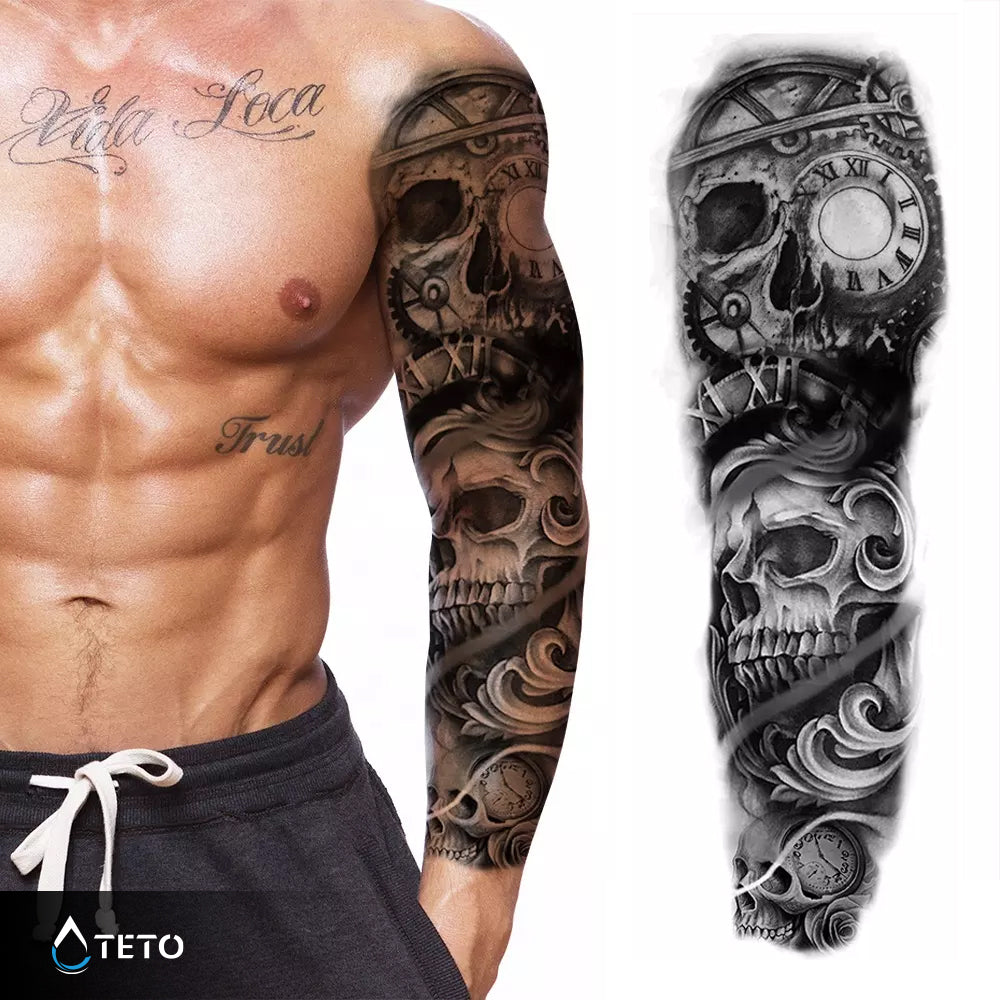 Die Stunde des Schreckens - TETO Temporäre Tattoos