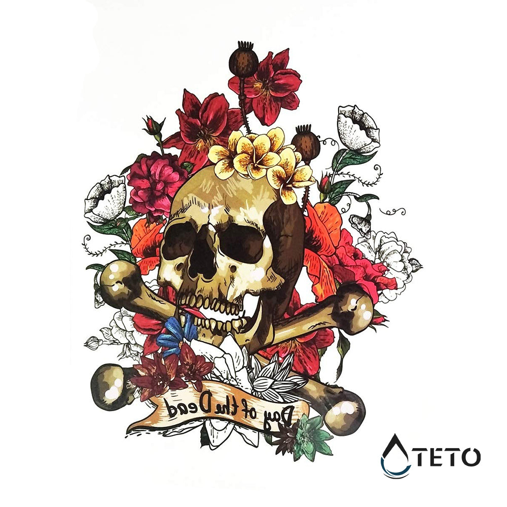 Der Tag der Toten - TETO Temporäre Tattoos
