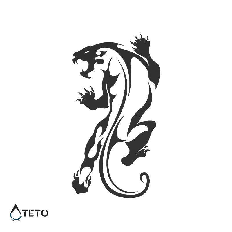 Tribal Tiger – Semipermanente - TETO Temporäre Tattoos