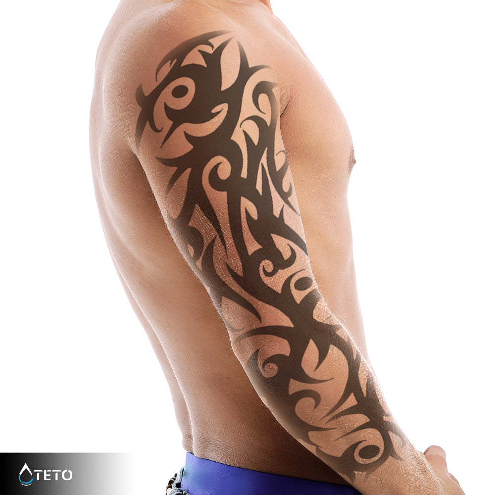 Tribal – Typ C – Semipermanente - TETO Temporäre Tattoos
