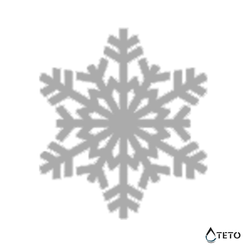 Schneeflocke - TETO Temporäre Tattoos