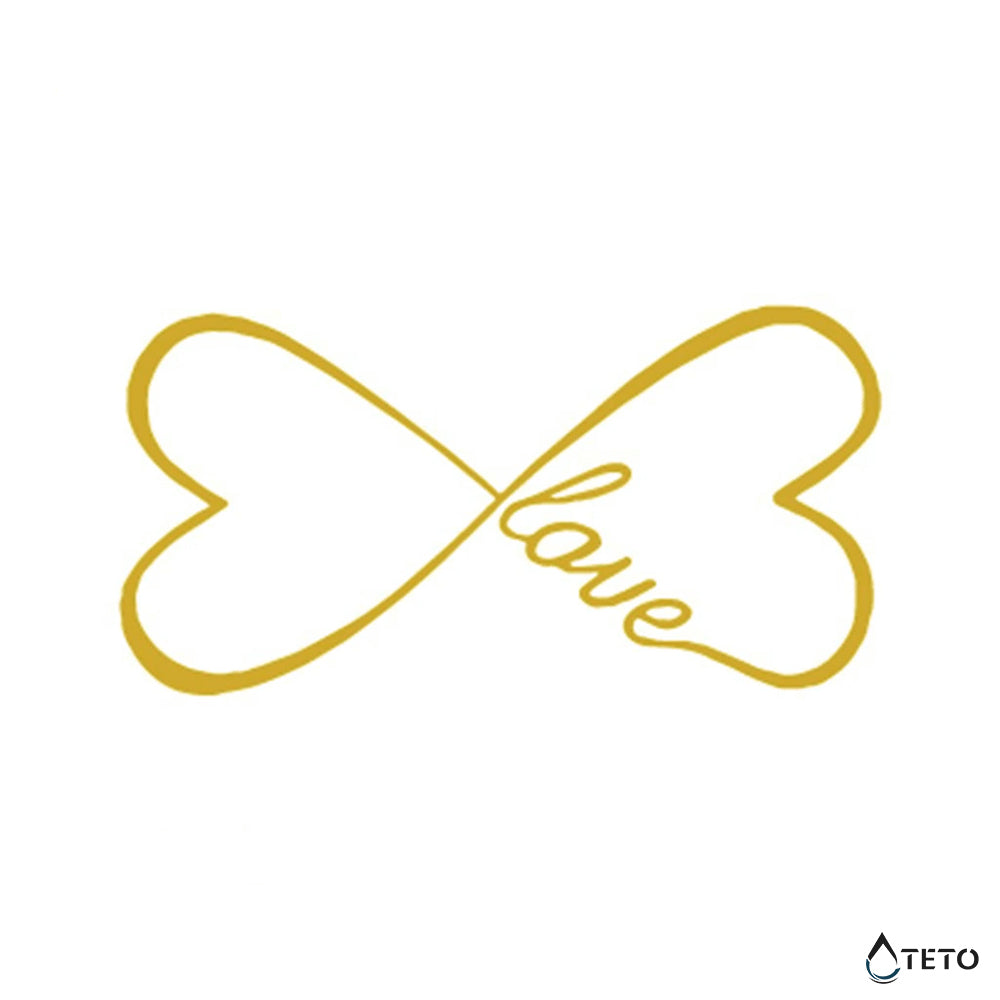 Liebe – unendlich - TETO Temporäre Tattoos