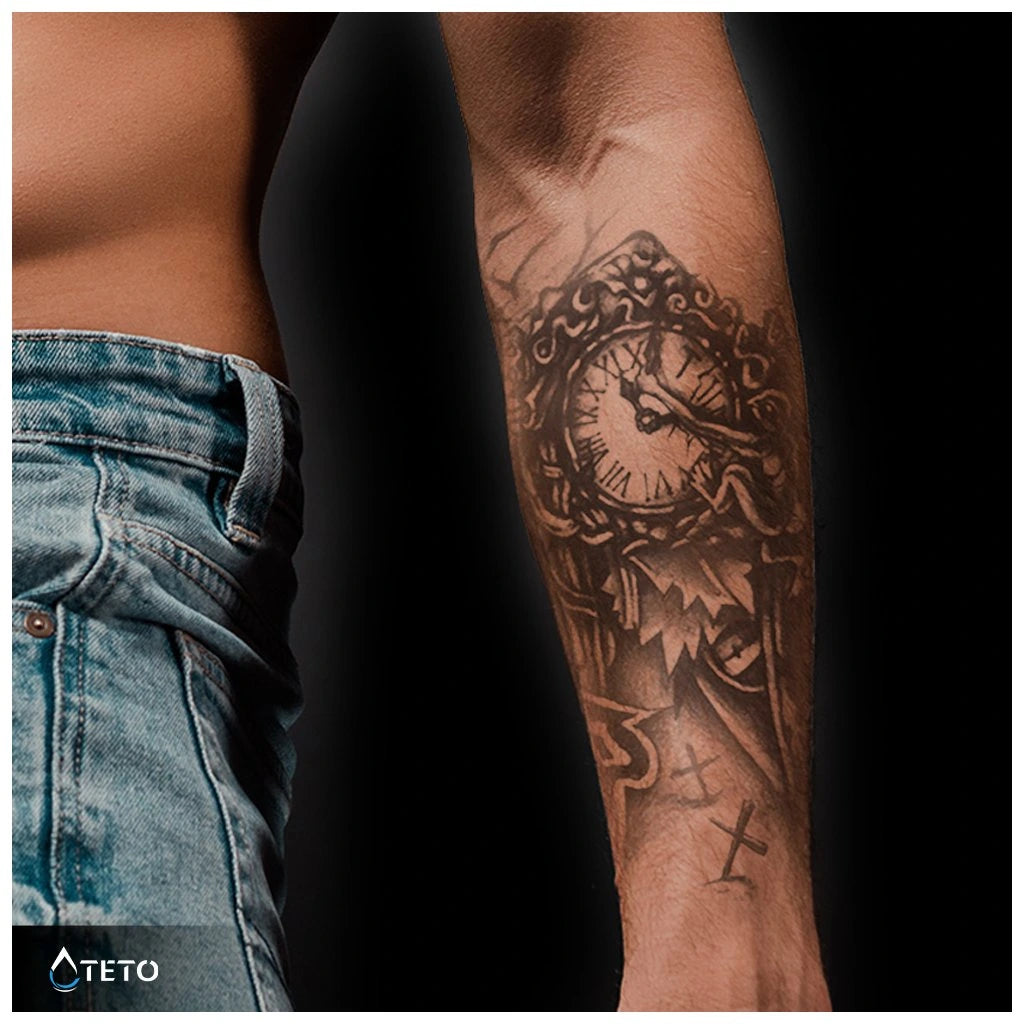 Sexy Mann – Set mit 3 Tattoos