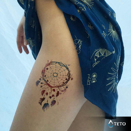 Traumfänger – Typ C - TETO Temporäre Tattoos