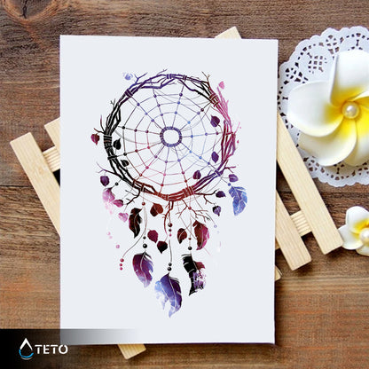 Traumfänger – Typ C - TETO Temporäre Tattoos