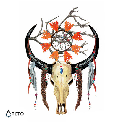 Cowboy-Traumfänger - TETO Temporäre Tattoos