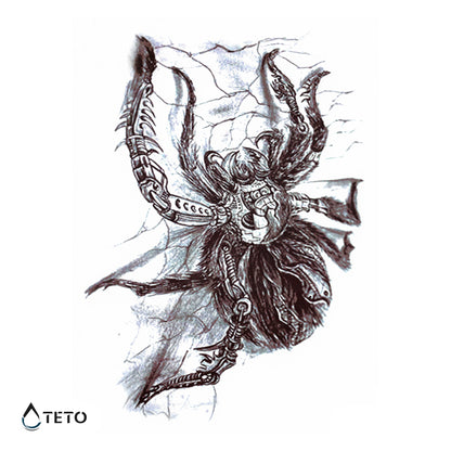 Tarantel - TETO Temporäre Tattoos