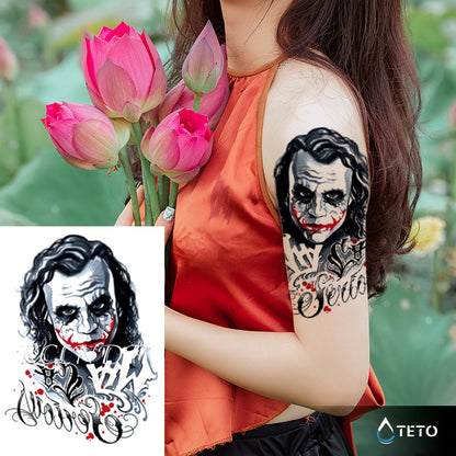 Der Joker - TETO Temporäre Tattoos