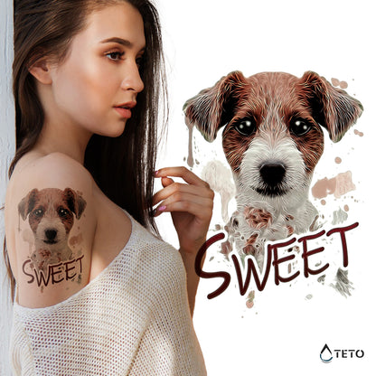 Jack Russell - TETO Temporäre Tattoos