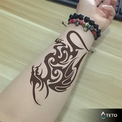 Tribal drache - TETO Temporäre Tattoos