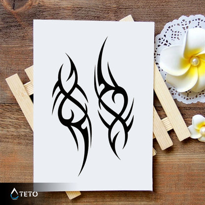 Tribal - Set - TETO Temporäre Tattoos