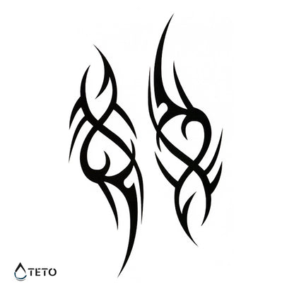 Tribal - Set - TETO Temporäre Tattoos