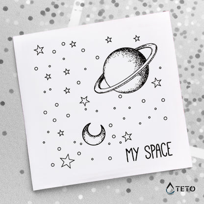 Eine Galaxie voller Sterne - TETO Temporäre Tattoos