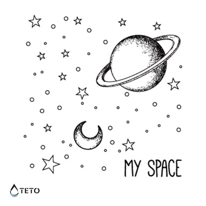 Eine Galaxie voller Sterne - TETO Temporäre Tattoos