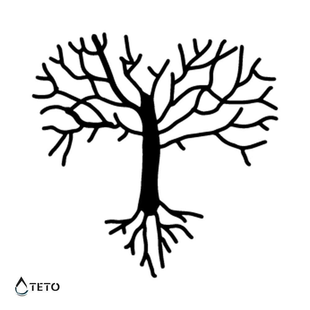 Herzbaum - TETO Temporäre Tattoos