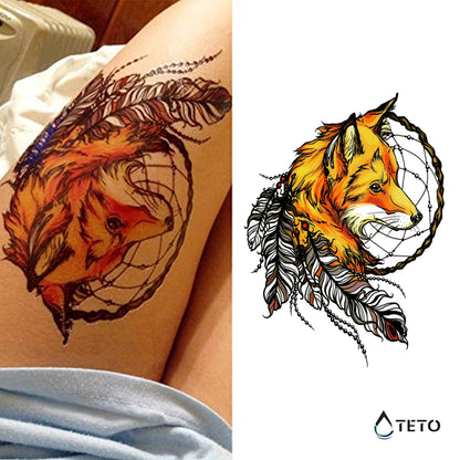 Traumfänger - Fuchs - TETO Temporäre Tattoos