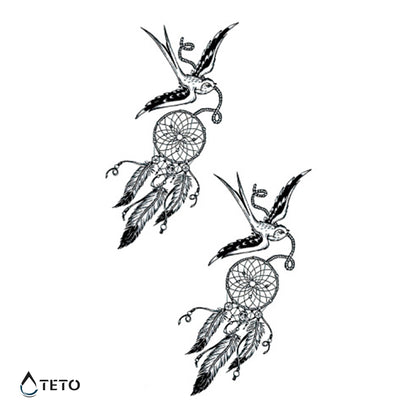 Traumfänger - Set - TETO Temporäre Tattoos
