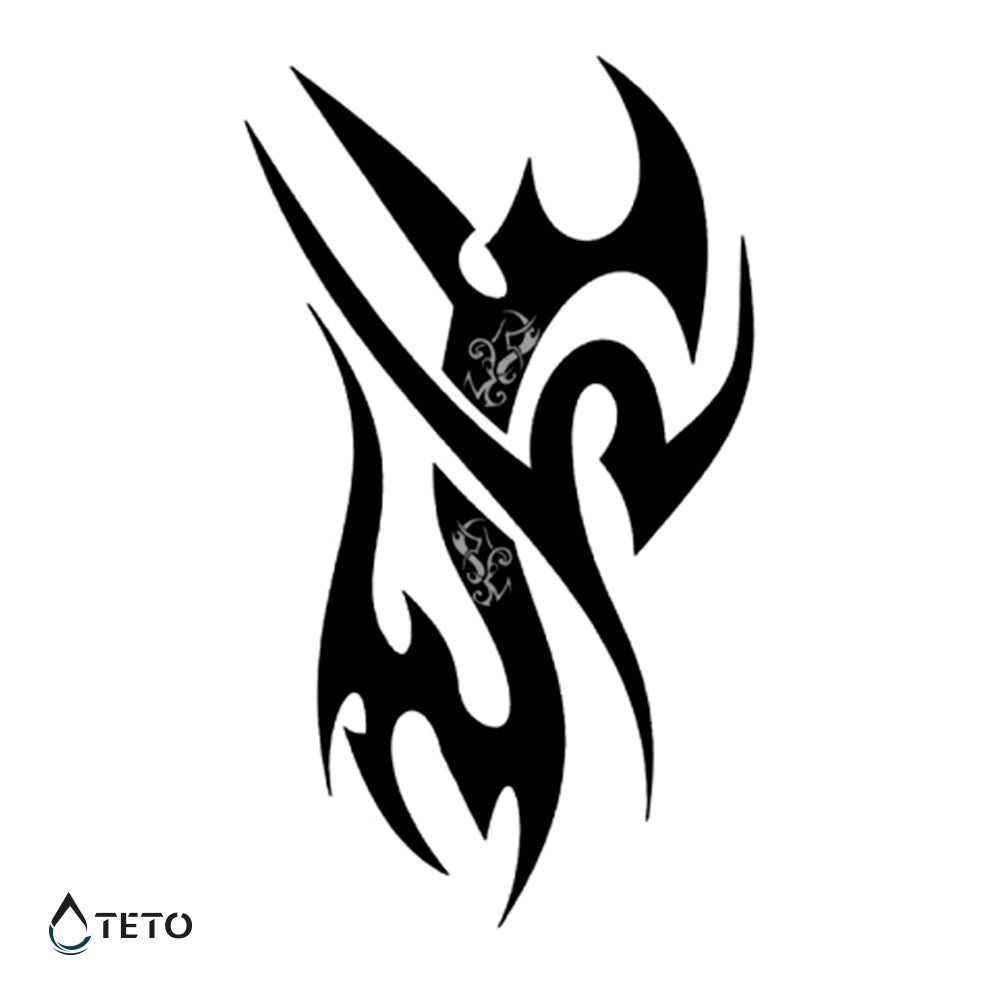 Tribal – Typ F - TETO Temporäre Tattoos