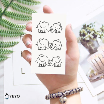 Verliebte Elefanten - Set